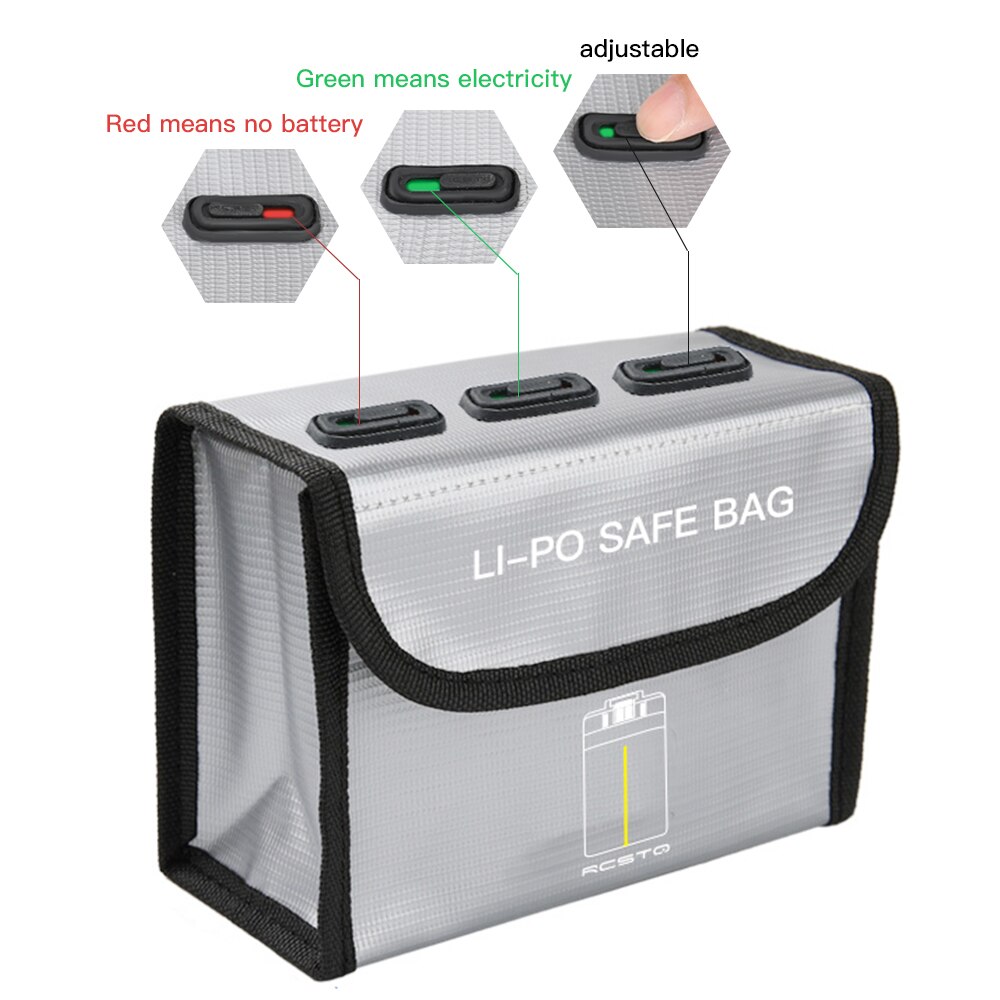 Aggiornato per DJI Mavic Mini 2 LiPo Safe Bag custodia protettiva antideflagrante per DJI Mini 2 accessori per droni