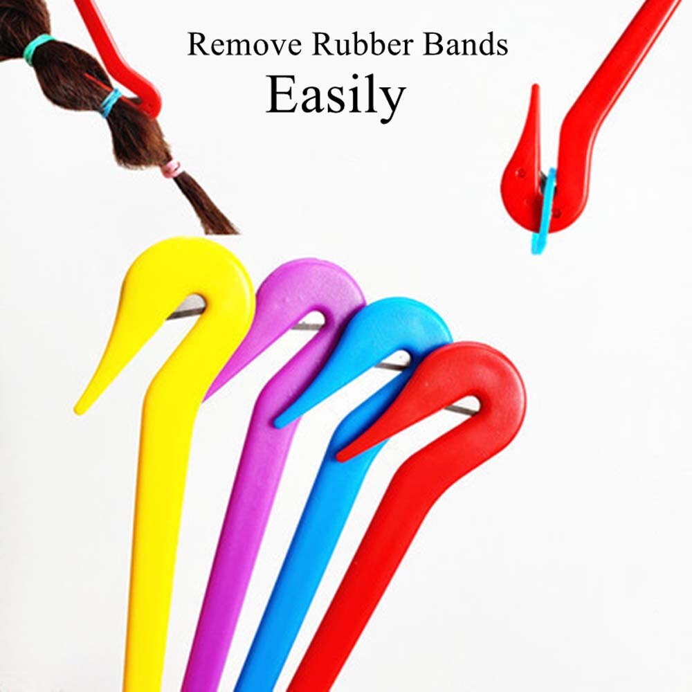 Elastic Hair Band Cutters Not Hurt Hair Disposable Rubber Band Remover Tool Durable Salon Headwear Cut Knife Hair Accessories