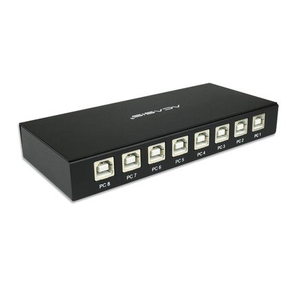 KVM Switch Selector 8 PCs Delen 1 Apparaat 2 Port USB Sharing voor Keyboard Monitor toetsenbord mous Delen 2 USB apparaat