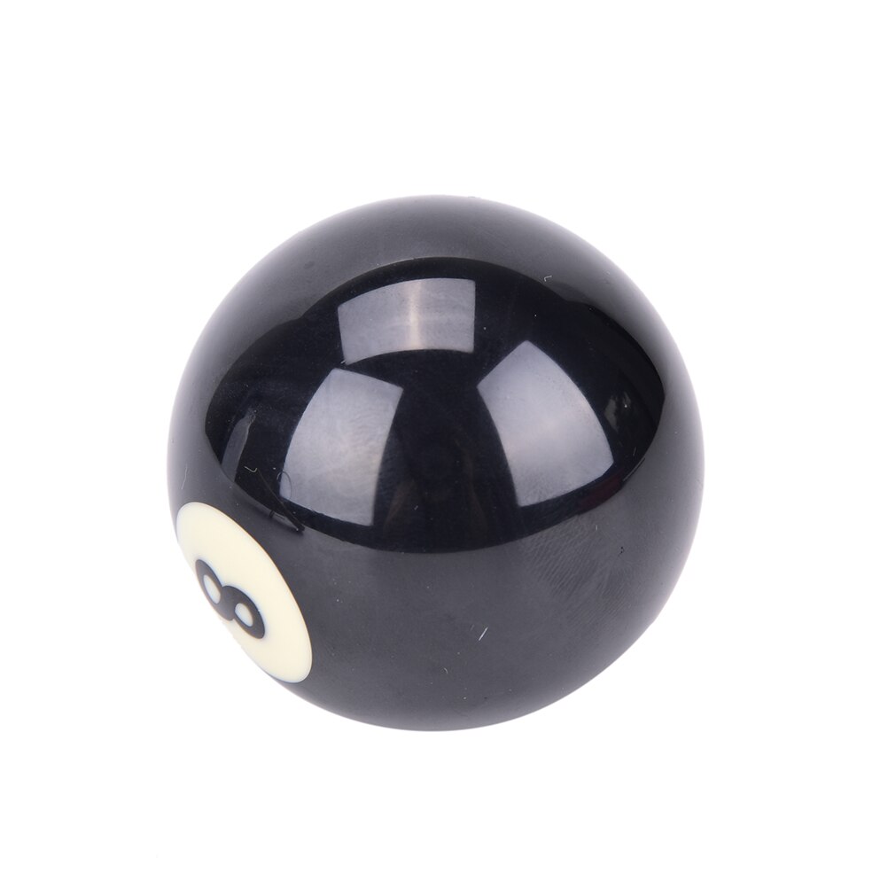 1 PCS Billiard Balls #8 Billiard Pool Ball Replacement EIGHT BALL Standard Regular Two Size 52.5/57.2 mm Black 8 Ball EA14