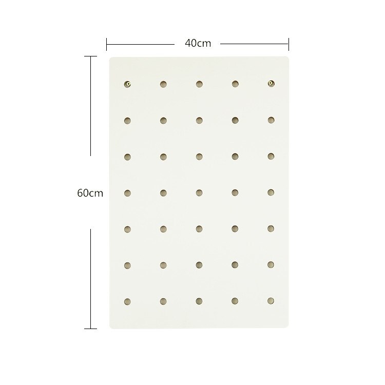 Multi-size Rack DIY Combination Solid Wood Wall-mounted Rack Storage Rack for Bathroom Bedroom Kitchen Storage Rack: White bottom plate