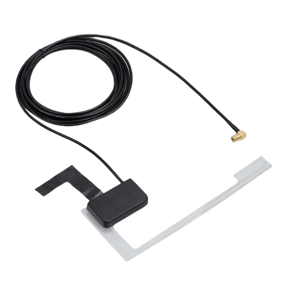 Digital radioantenn med smb-adapter fönstertak vindruteantenn  dc 5v dab + antenn dold självhäftande för bil atv bil lastbil