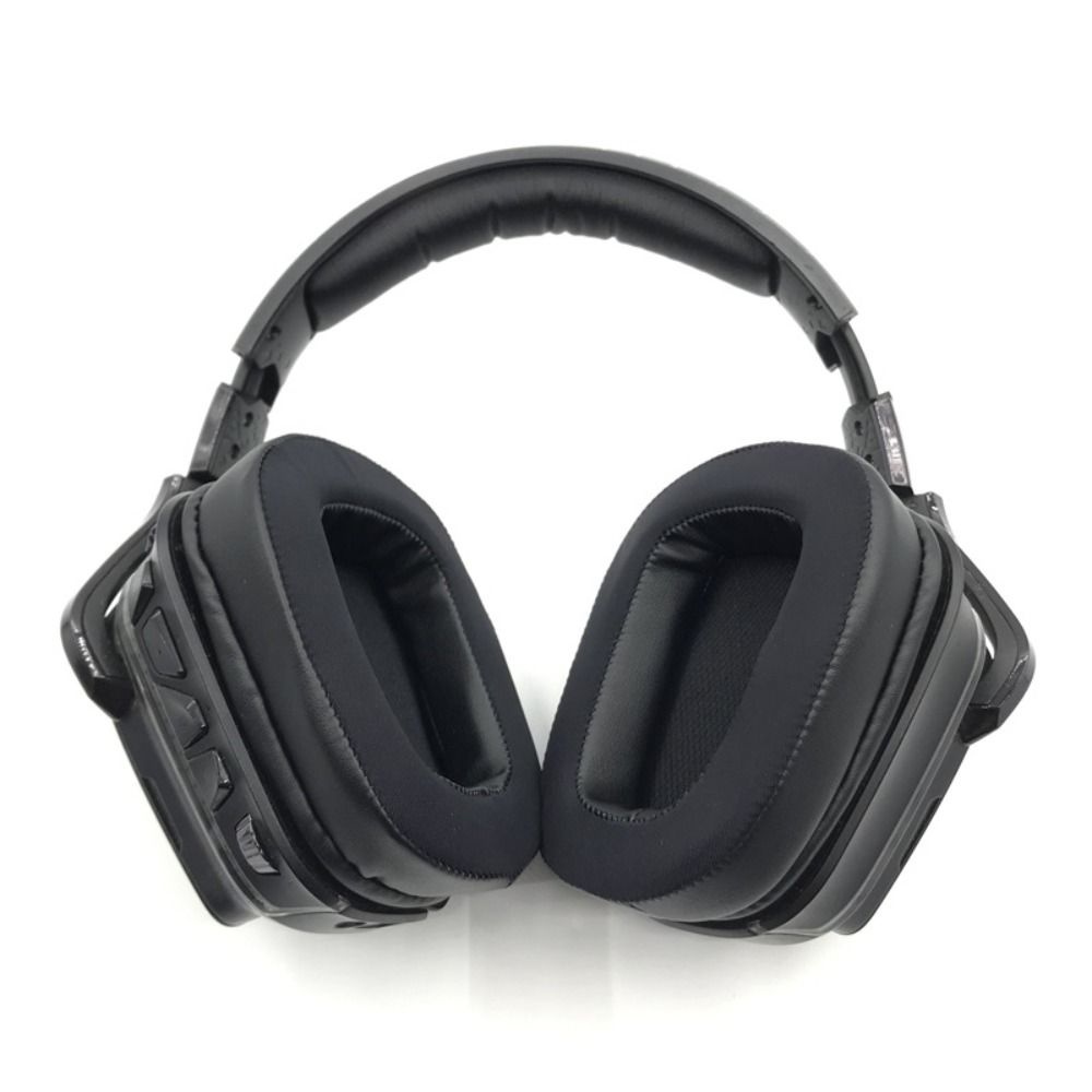 Juste de coussin d'oreille en mousse pour téléphone Logitech, coussinets d'oreille de remplacement, sauna de jeu, accessoires en éponge, G935, G635, G933, G633, 1 paire