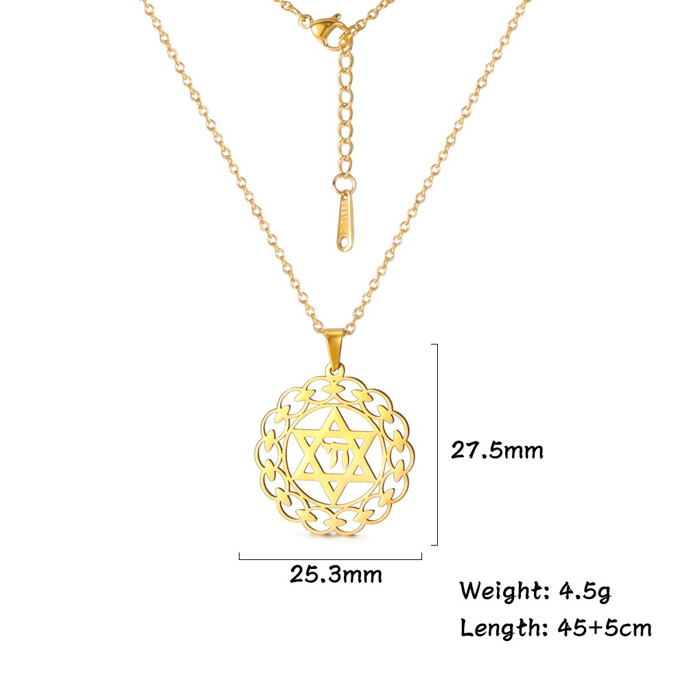 Dawapara Ster Van David Hanger Joodse Sieraden Vintage Hebreeuws Ketting Religieuze Bedels Voor Mannen En Vrouwen Kerstcadeaus: style 10 gold