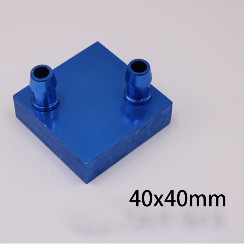 Aluminum Water Cooled Block Cooling Liquid Waterblock for Pc and Laptop Cpu Heat Sink System,Refrigeration Cooler,40mm
