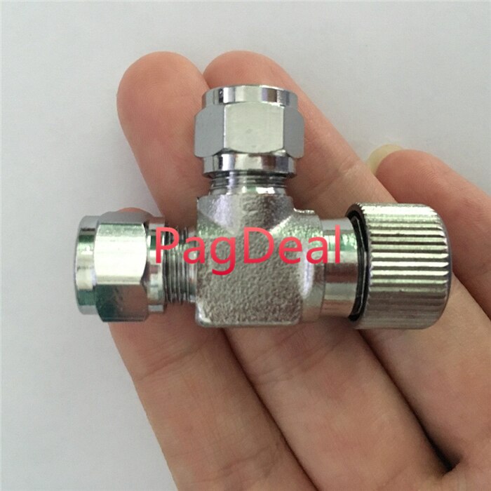 Regulador de válvula de aguja de CO2 para acuario, sistema difusor artesanal de contador de burbujas de CO2, 4/6mm