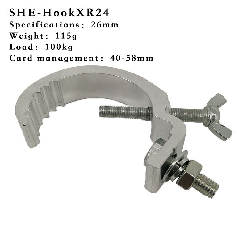 SEHHDS Schnelles Aluminium Material Licht haken, Licht Klemme: XR24 hell Haken