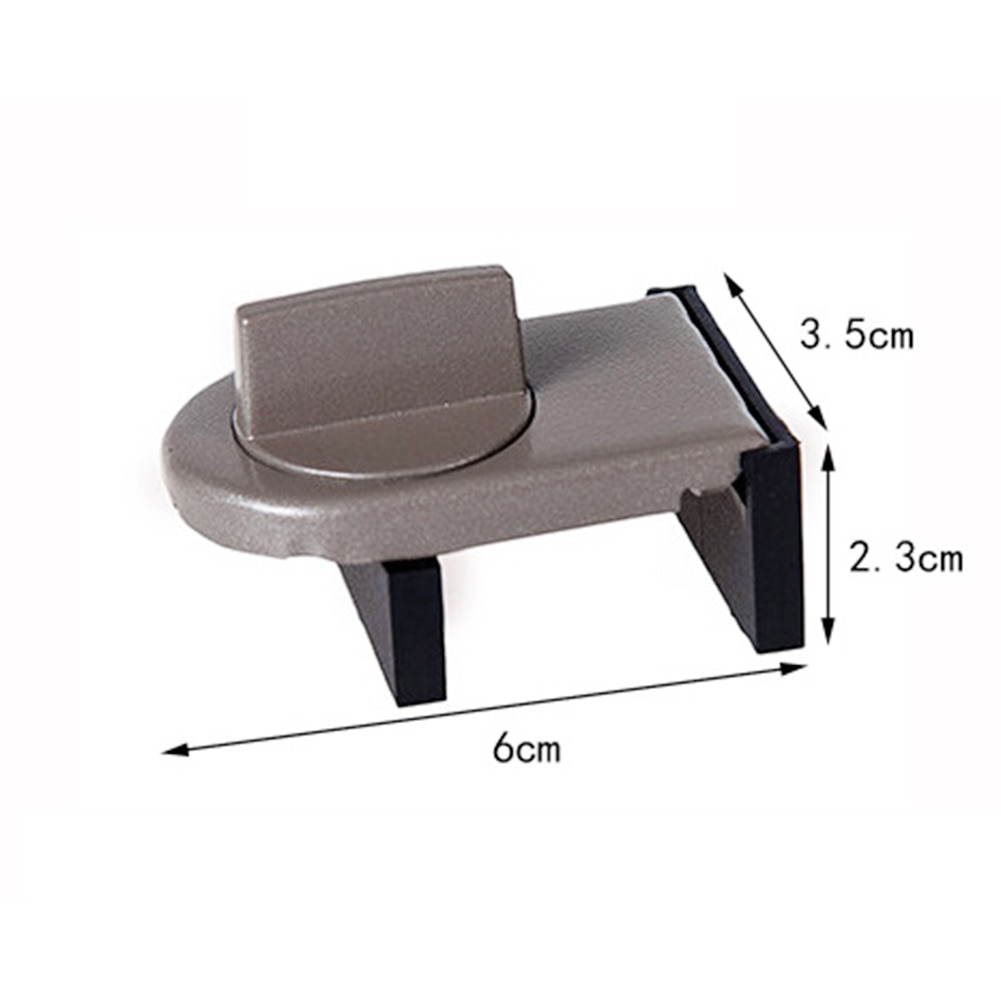 Adjustable Security Door Latch Mobile Lock Anti-theft Aluminum Alloy Protection Rotary Switch Safety Lock Window Stopper Latches