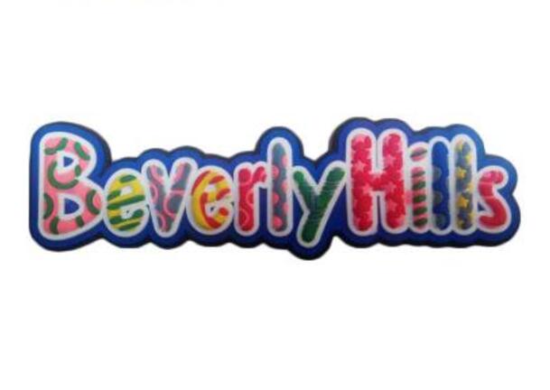 Hollywood Los Angeles California Soft PVC 3D Fridge Magnets USA Tourism Souvenirs Refrigerator Magnetic Sticker Home Decor: 005