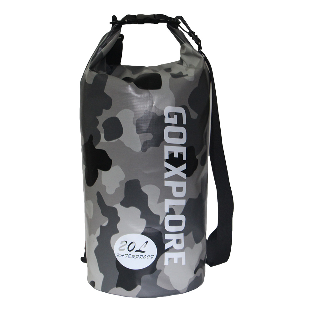 Goexplore River Trekking Bags 20L Outdoor Floating Boating Camping Rafting Kayaking Swim Waterproof Dry Bag Sack Pack Backpack