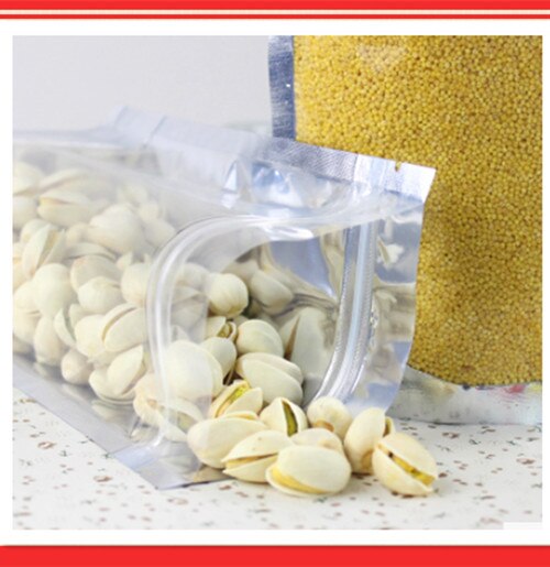 20cm*30cm+5CM,100pcs zip lock Seal aluminum foil bag,packing bags