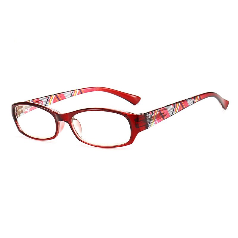Leesbrillen cat eye leesbrillen dames heren lichtgewicht presbyopische leesbrillen  +1.0 +1.5 to +4.0 presbyopie brillen: +100 / Rood