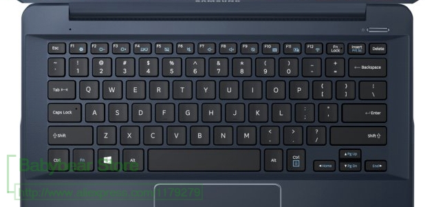 Silicone Keyboard Protective Film Cover Skin Protector For Samsung Ativ Book 9 Lite 910S3L 110S1K S1J 910S3L-M01/02 13.3'' 13''