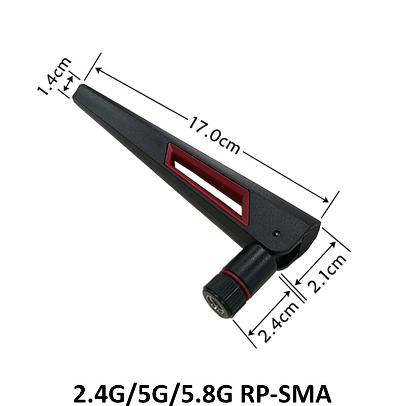 10dBi 2,4G 5,8G Dual Band Router Antenne Für ASUS AC88U AC87U RP SMA Männlichen Universal- Antennen Verstärker WLAN wiFi Antenne