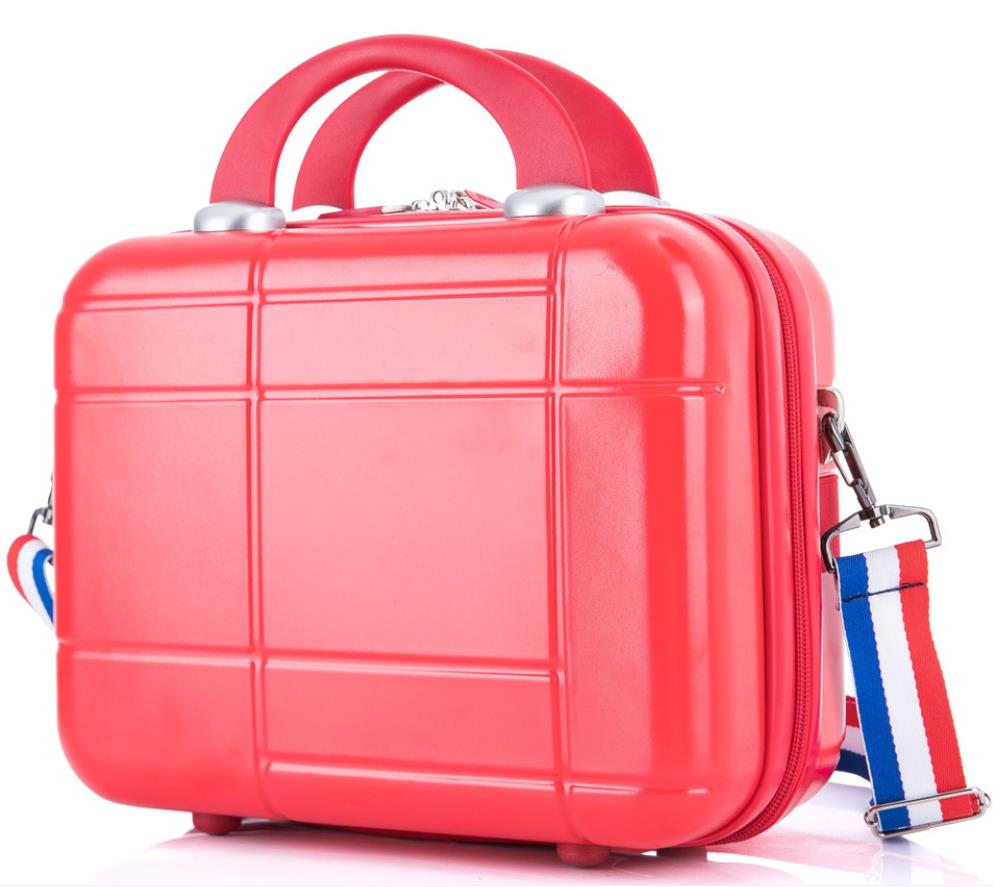 2022 product cosmetic bag diagonal trolley case child luggage small suitcase 13 inch luggage