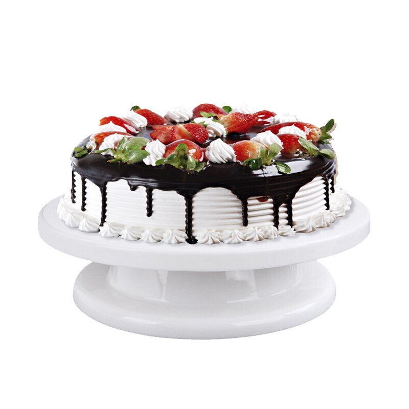 Cake Decorating Turntable Baking Tool DIY Cake Decorating Table Lightweight Stable Cake Turntable Home Party Tools Cake Mold