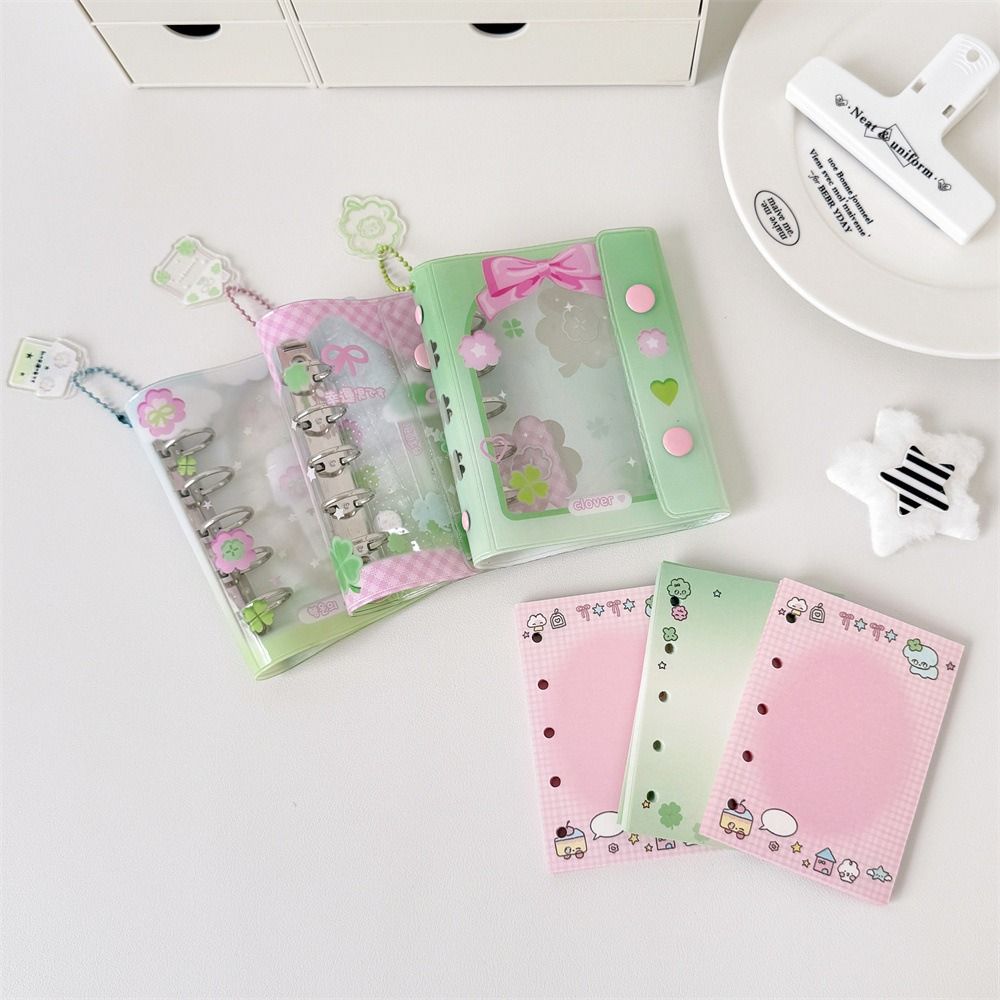 Notatbokomslag spiralperm løsbladsnotatbok daglig planlegger tegneseriepapir refill gjøremålsliste kaninperm innsideside studenter