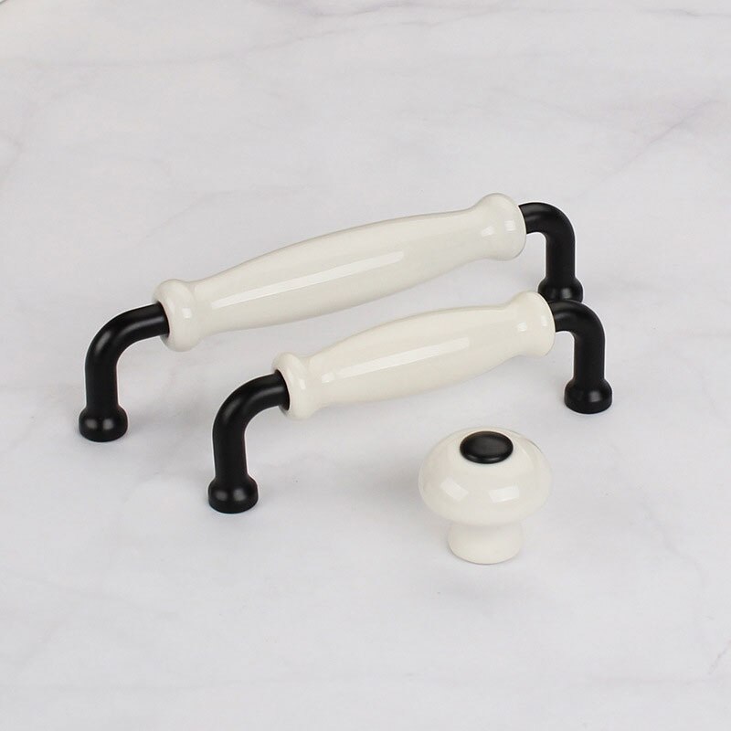 Ceramiczne drzwi uchwyty i pokrętła nordycki meble uchwyt biurko gałka szuflady uchwyt szafki kuchenne i uchwyt kredens sprzęt kuchenny