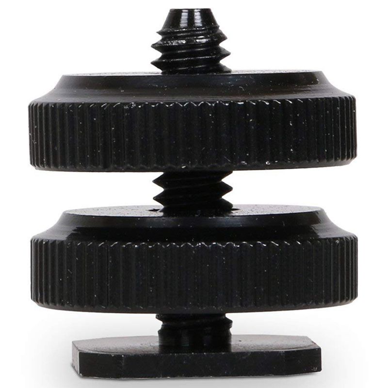 Kamera Schuh montieren zu 1/4Zoll-20 Stativ Schraube Adapter, Blitz Schuh Halterung für DSLR Kamera Anlage (Pack von 4)