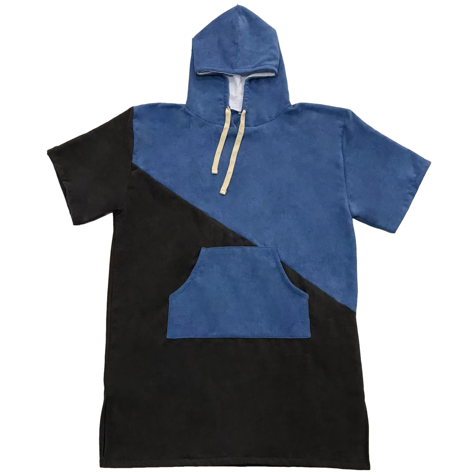 Schwimmen Tauchen Mit Kapuze Bademantel Verdicken Ändern Kleid Poncho warm Halten Mikrofaser Handtuch Winddicht Winter Surfen Schnell Trocknend Mantel: Grün