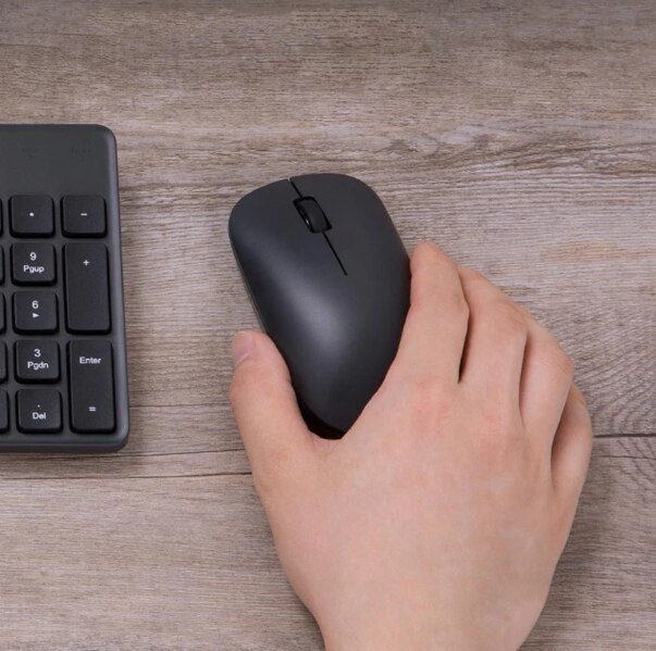 Original Xiaomi Wireless Mouse Lite 2.4GHz 1000DPI Ergonomic Optical Computer Mouse USB Receiver Office Game Mice For PC Lap