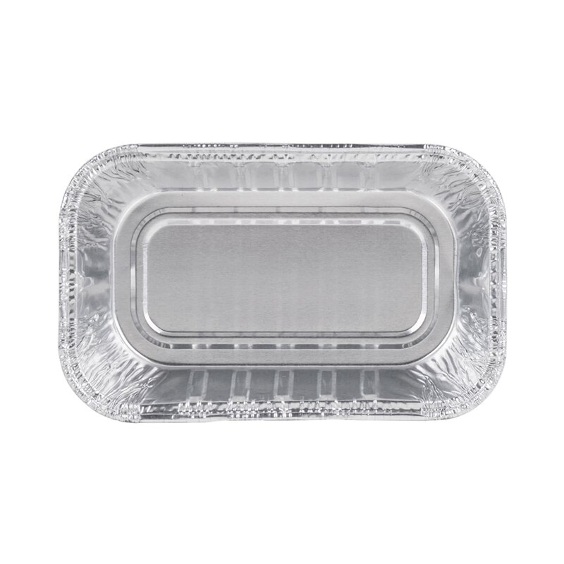 Aluminiumsfolie engangs brødform hjemmelavet 100 stk 8 x 4 brødform/form brød bageform/bagebrød bageform 025