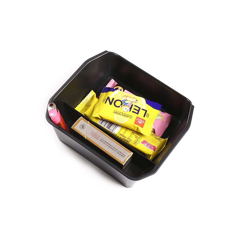 ! Black ABS For Land Rover Defender 110 Car Inner Armrest Storage Box Decoration Cover Trim Car Accessory