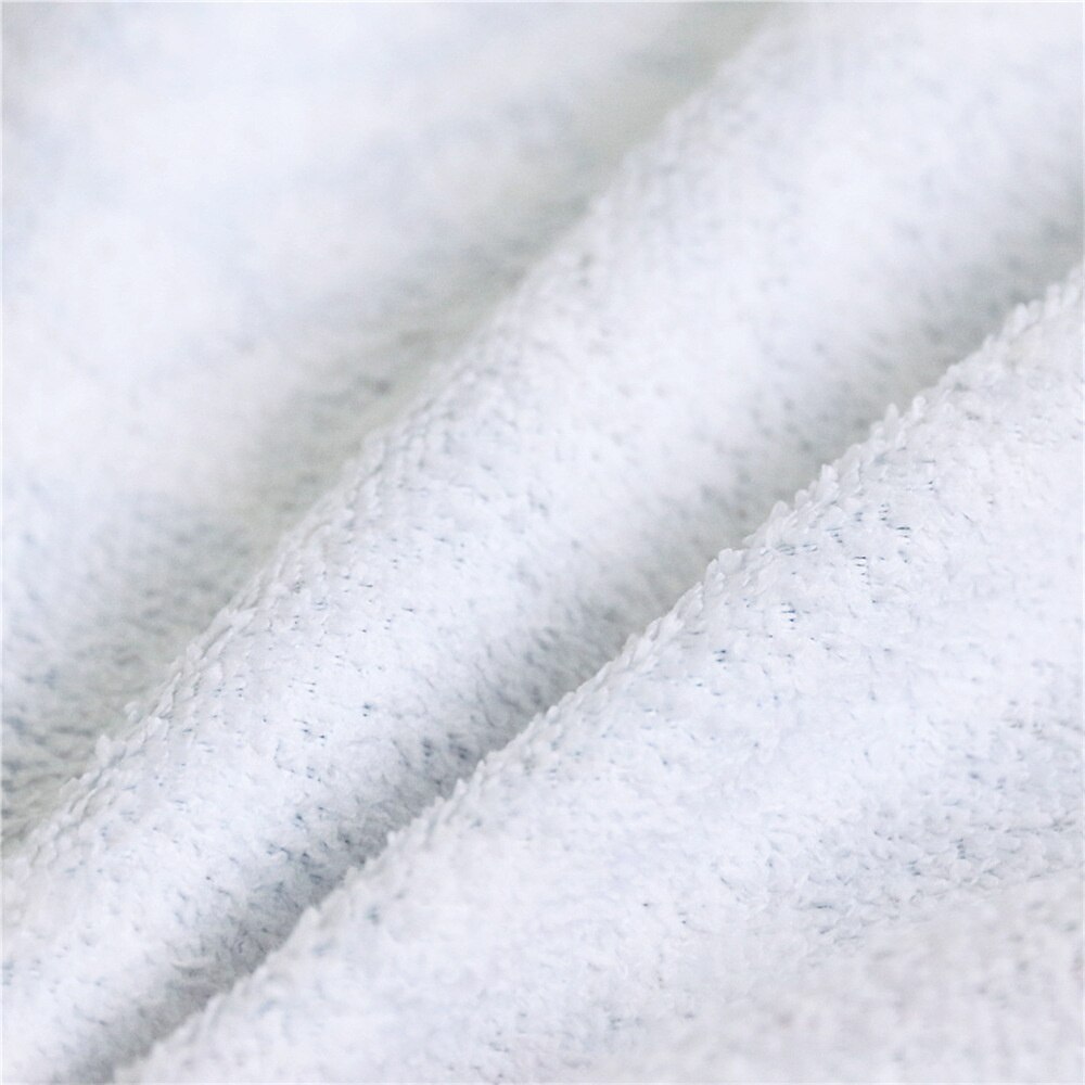 3D Waves Pattern Printed Beach Towel Adults Soft Hooded Bath Towels
