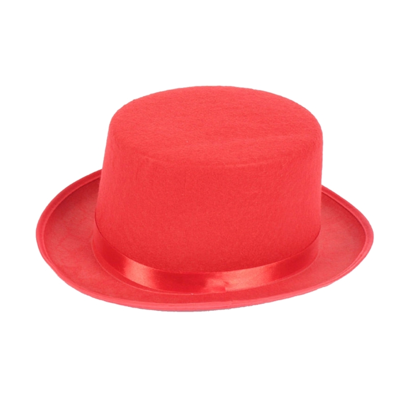 Chapeau haut de forme pour adulte/enfant cylindre chapeau magicien chapelier fou Costume de fête Fedora chapeau de magicien pour: green