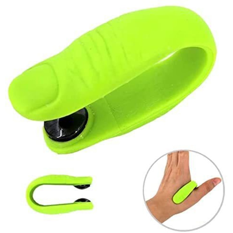 Magnetische Finger gemeinsam Tiger Punkt Massage Clip Hand Meridian Massagegerät Akupressur Clip Für Daumen Kopfschmerzen Durchblutung