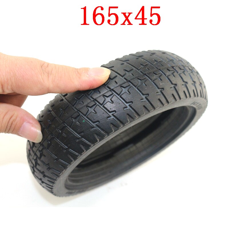 Neumático sólido de gran para Hoverboard, piezas de repuesto de patinete eléctrico de autobalance, 6,5x45, 6,5 pulgadas