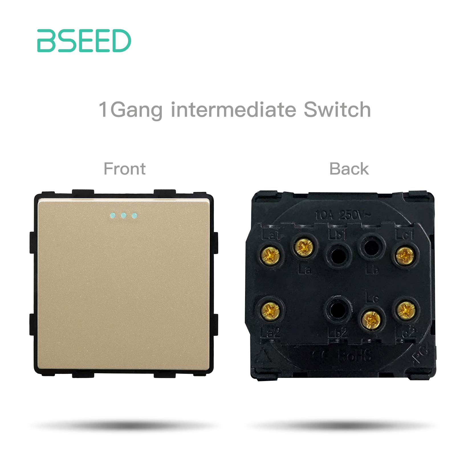 BSEED Goldene Zauberstab Licht Schalter Modul Teile Glas Rahmen USB Steckdosen Funktion DIY EU Katze5 TV Steckdosen ST TEL Steckdose Teile