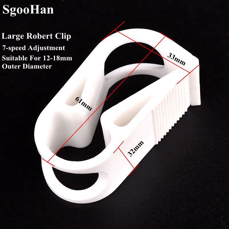 1~10Pcs Hose Flow Regulator Robert Clip Water Stop Clip Bottle Flow Rate Adjustment Switch Damper Aquarium Fish Tank Adapte: 1pc / Large