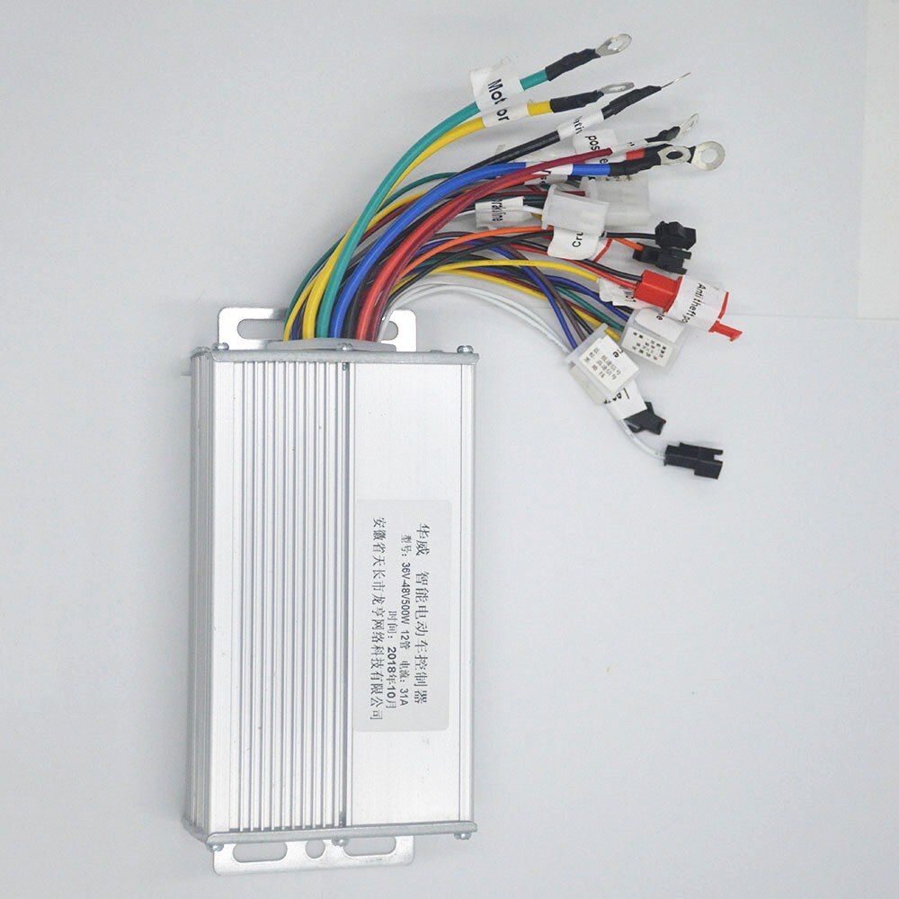 500W 36V/48V ebike controller Electrice Bike Tricycle controller Ebike Controller scooter controller Ebike 31A: 36V 500W