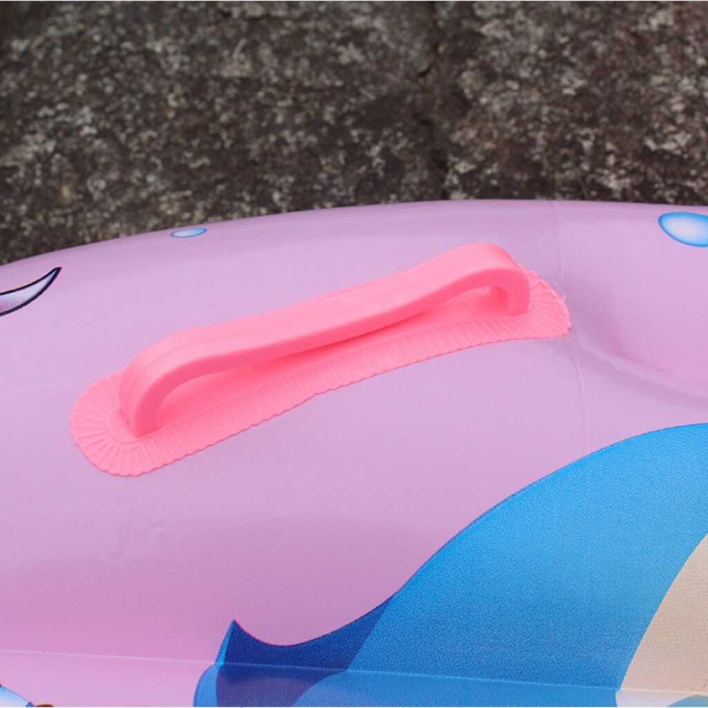 Barn uppblåsbara surfbräda kroppsbrädor surfpool flyta simma leksak kickboard snö släde bakgård sommarstrand