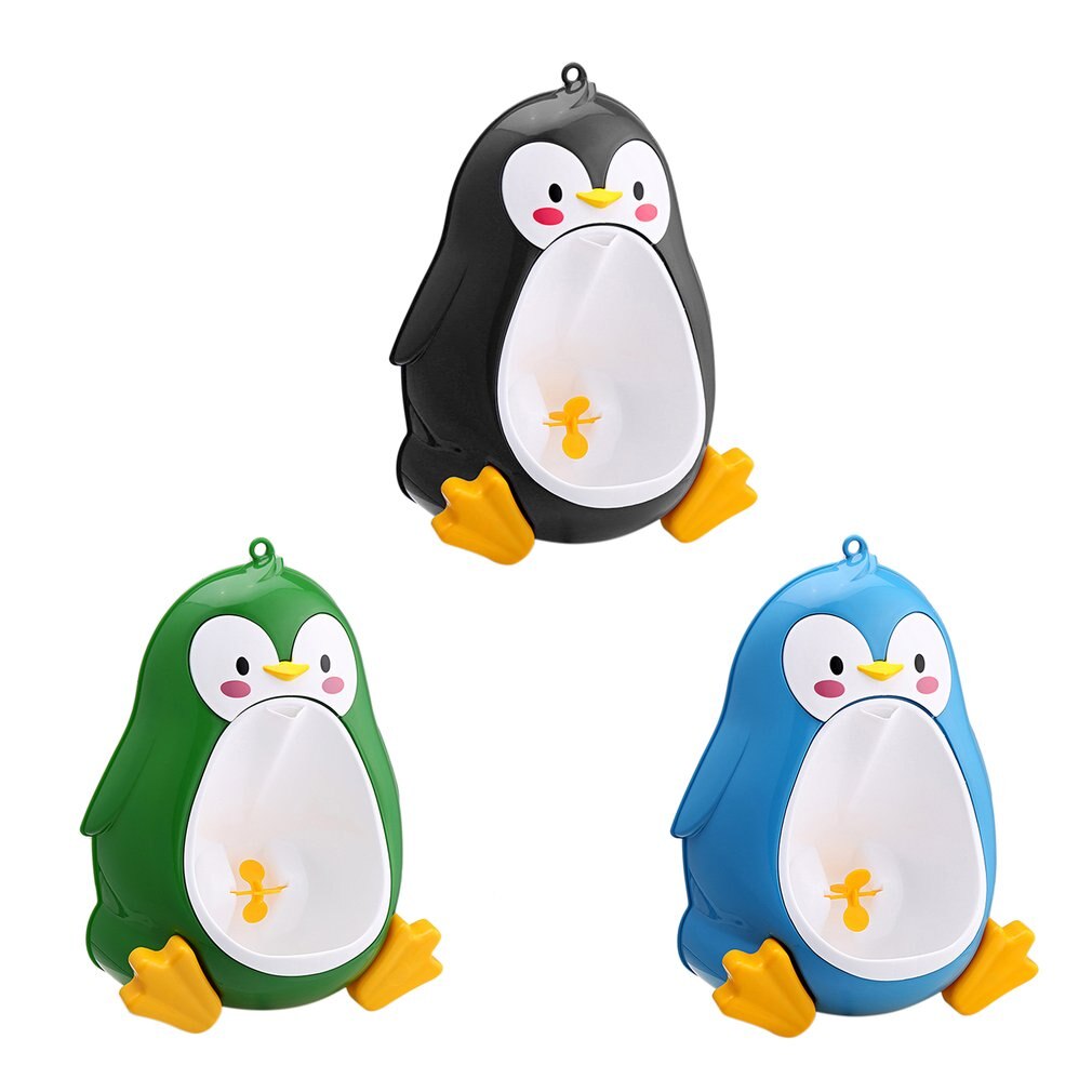 Cartoon Leuke Pinguïn Potty Urinoir Toilet Permanent Urinoir Badkamer Kinderen Pee Trainer Voor 8 Maand Tot 6 Jaar Oude Jongens