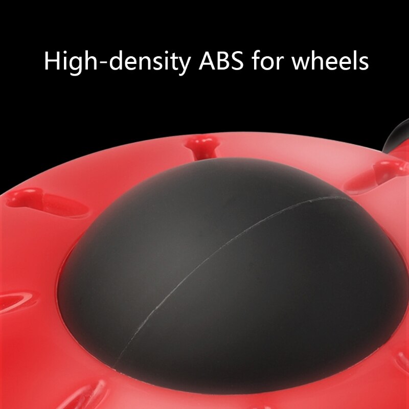 Rueda Abdominal de 360 grados, rodillo para entrenamiento muscular, equipo de Fitness, masajeador
