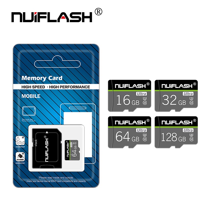 High Performance Micro SD Card for Car DVR 8GB/16GB/32GB/64GB Micro SD Memory Card Micro SDHC Ultra High Speed UHS-1 TF Cards