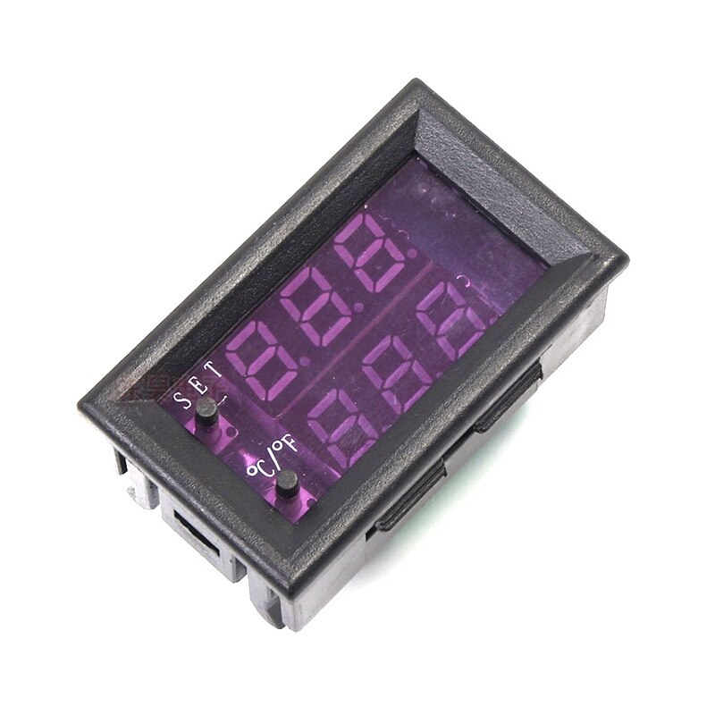 Electronic thermostat 12V digital display intelligent temperature control switch microcomputer digital temperature controller