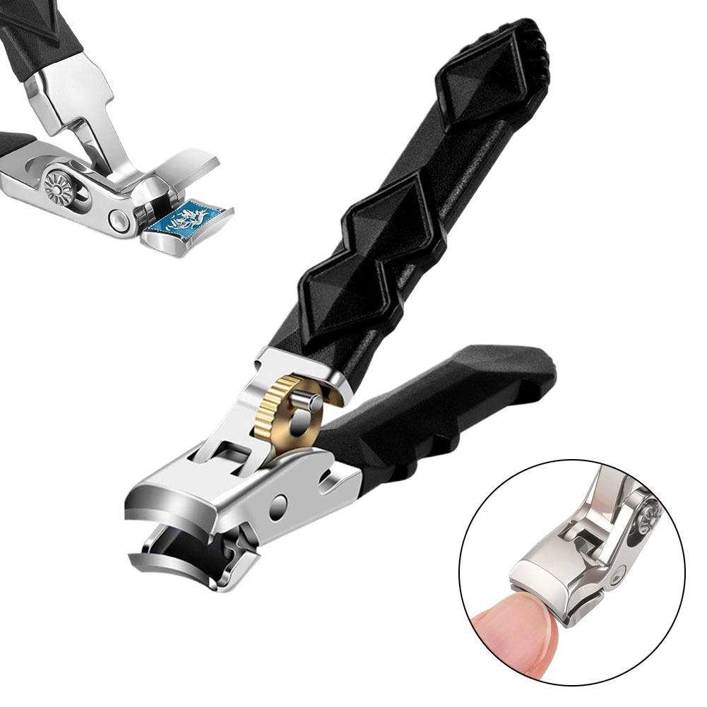 Professionele nagelknipper voor teennagel Vingernagelknipper met concaaf mes Roestvrijstalen nagelknipper voor dikke nagels Gereedschap