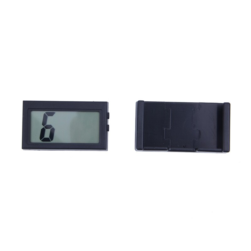 Automotive Digital Car LCD Clock Self-Adhesive Stick On Time Portable
