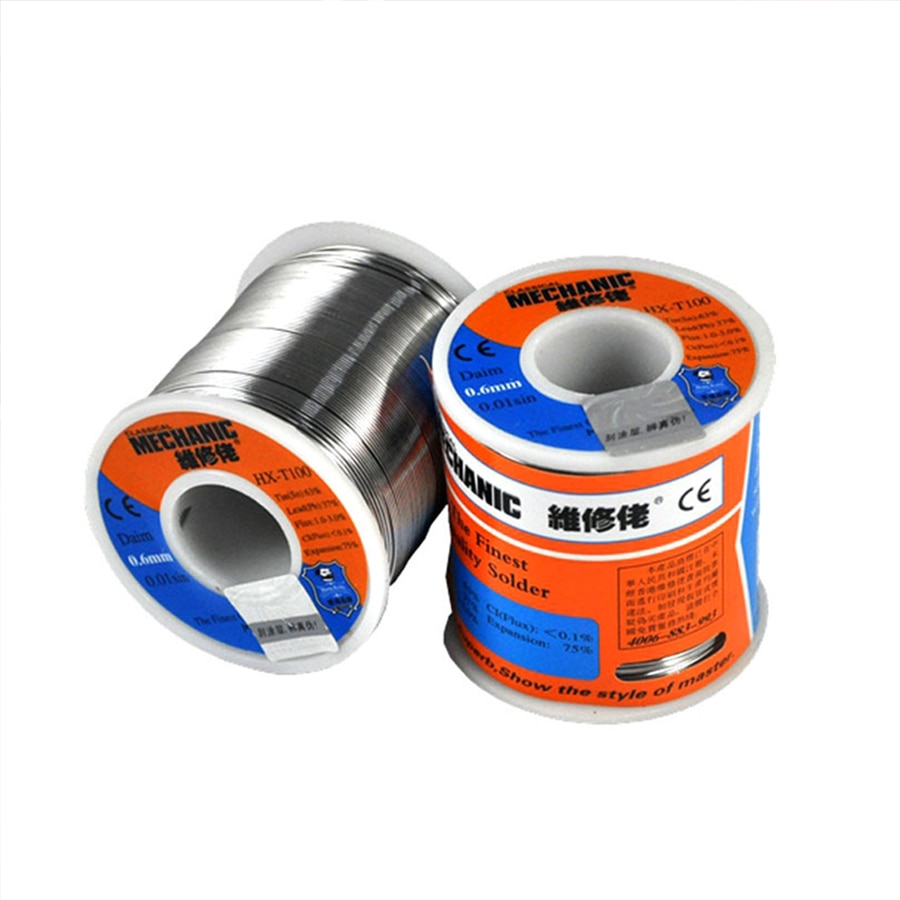Mécanicien Fil de Soudure De Noyau de Colophane 0.3 0.4 0.5 0.6 0.8 1.0 1.2mm 50g 500g À Bas Point de Fusion D'étain À Souder BGA Outils De Soudage