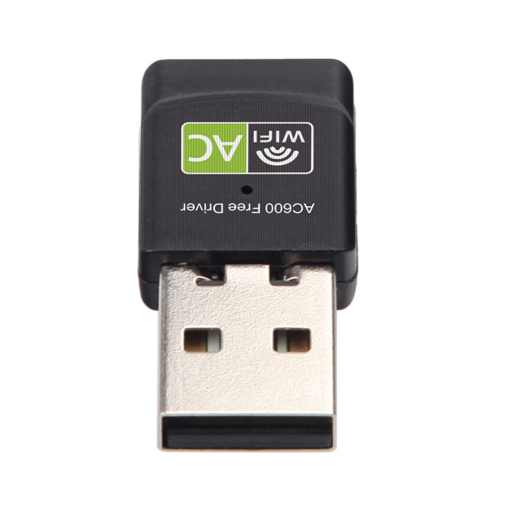 USB WiFi Adapter Wireless AC600 Ethernet Dongle 5Ghz Lan USB2.0 Wi-Fi Free Driver PC Wi Fi Receiver AC Network Card