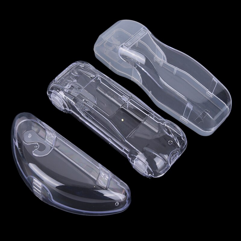 Caja de embalaje para gafas de natación, estuche de plástico transparente, protección antivaho, impermeable, portátil, Unisex, 1 ud.