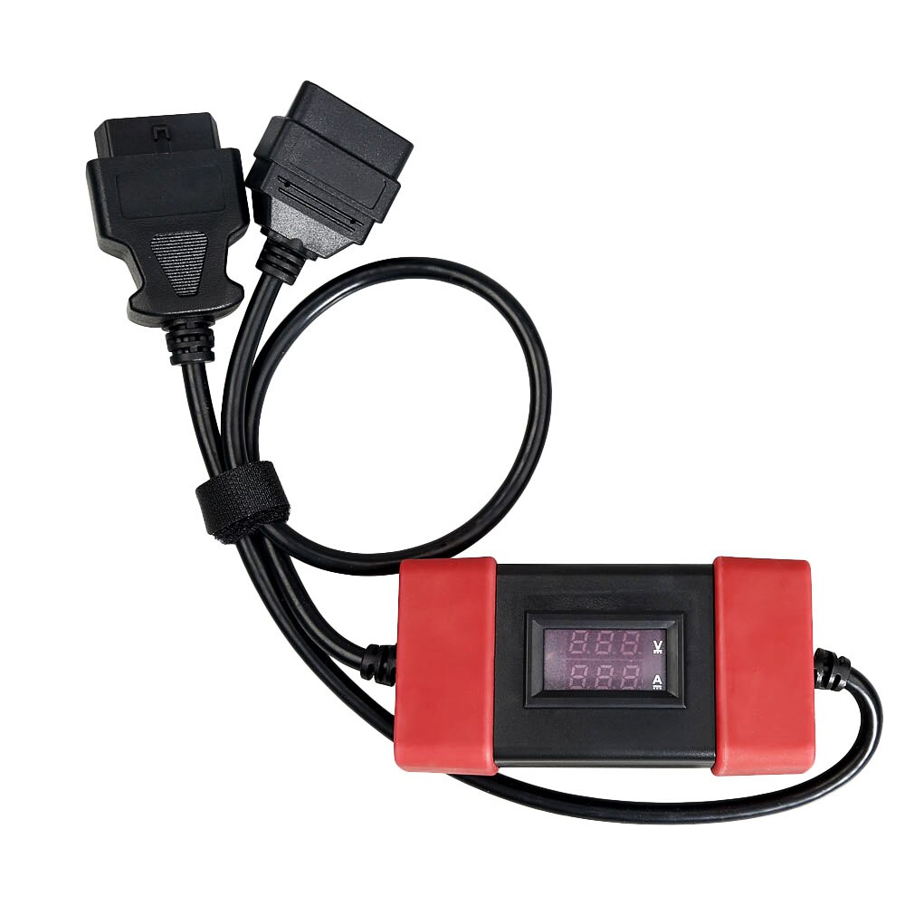 Factory Price 24V To 12V Truck Converter Heavy Duty Truck Diesel Adapter Cable Work For X431/Easydiag2.0/3.0/Golo 3 Scannner: Red