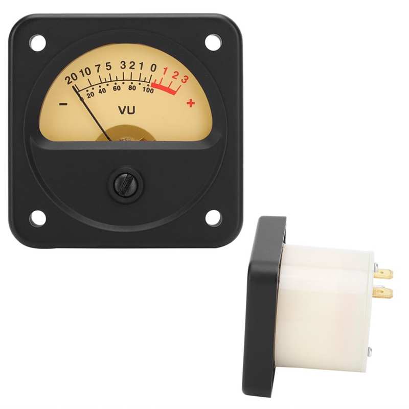 TR-45-S0348 DB Level Tester High-Accuracy VU Meter with Backlight Sound Level Tester Indicator