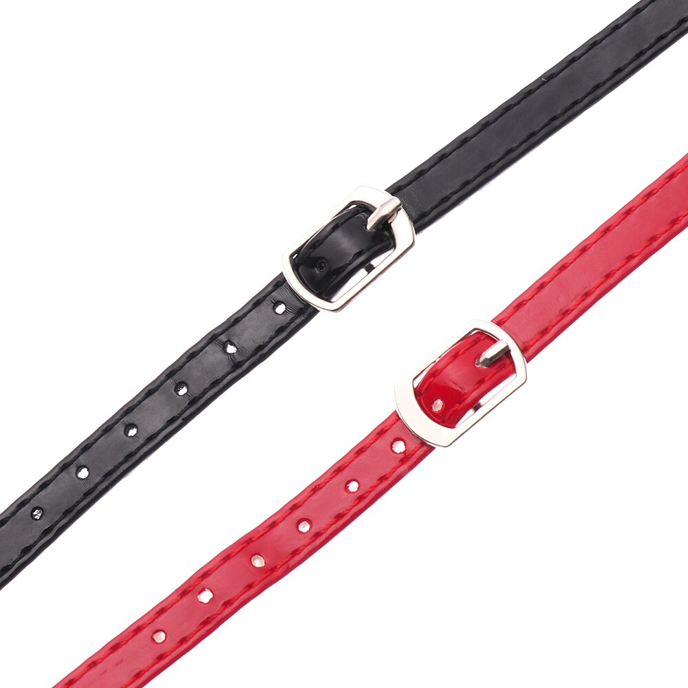Cordones ajustables de piel sintética para mujer, correa para el tobillo, Accesorios de belleza para zapatos