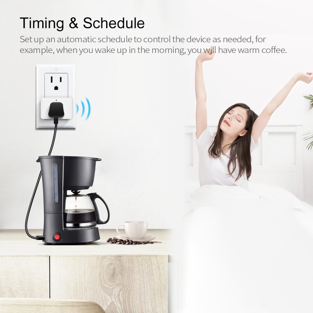 Apple Smart Socket HomeKit Wireless Siri Voice Controlled ON/OFF Timer 16A US Plug Outlet Work With Apple Home kit 1pc 2pcs 4pcs