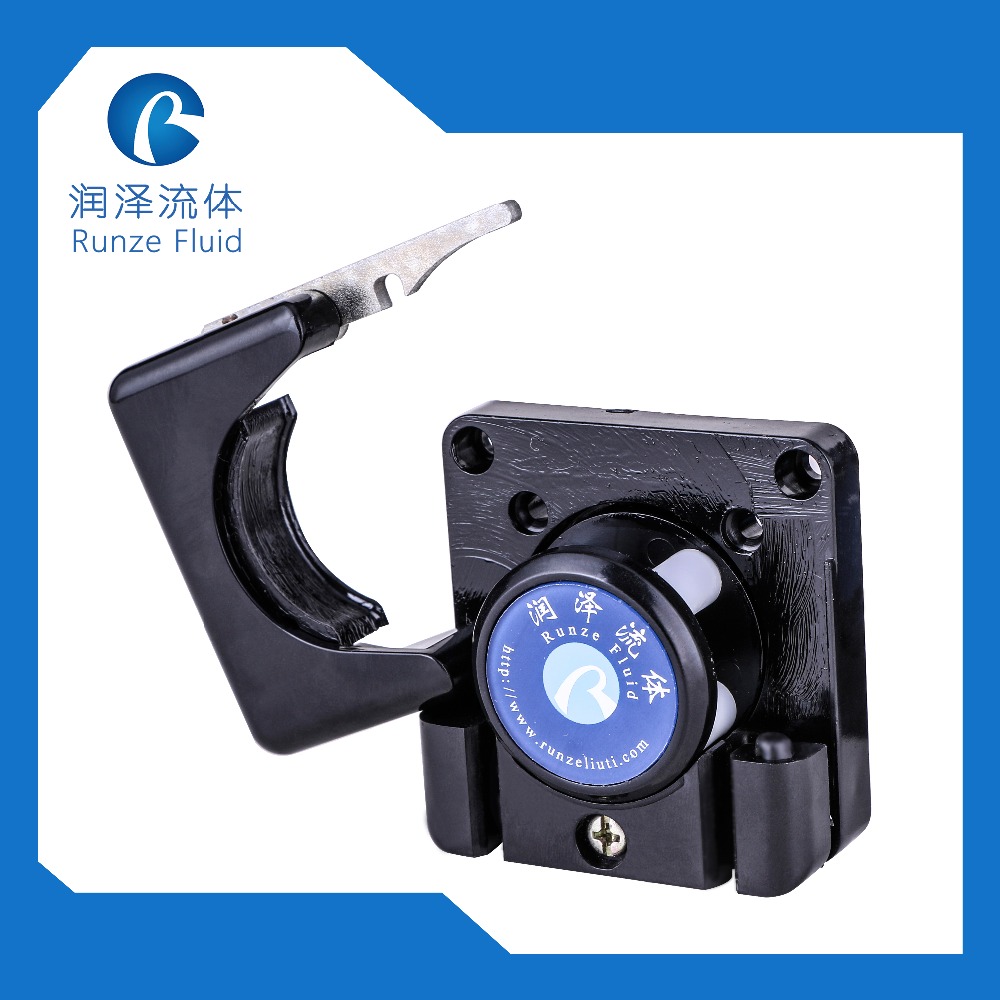4 Rollers Low Pulse Peristaltic Pump Head Mini Dosing Head China