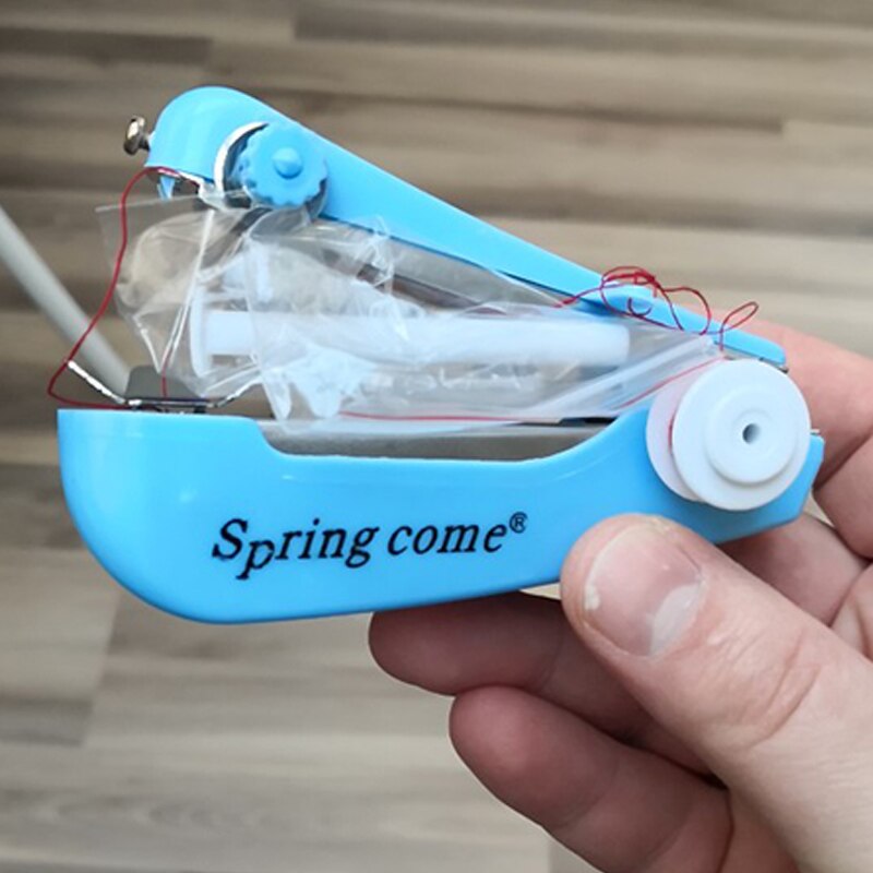 Portable Manual Mini Sewing Machine Simple Operation Home Travel Embroidery Manual Portable Mini Sewing Machine
